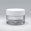 Unterteil 50ml SAN glatt Trend-Line + Schraubdeckel SAN|PP glatt Trend-Line - Image 2
