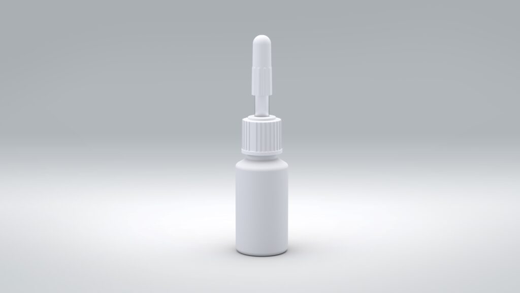 Flasche 7ml PE Medi-Line + Verschlusskombination PP|PE|PE - Medi-Line