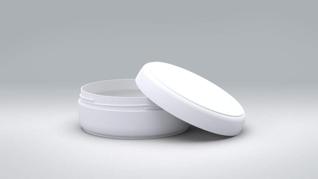 Unterteil 150ml PP glatt Care-Light-Line + Schraubdeckel PP glatt Care-Light-Line S