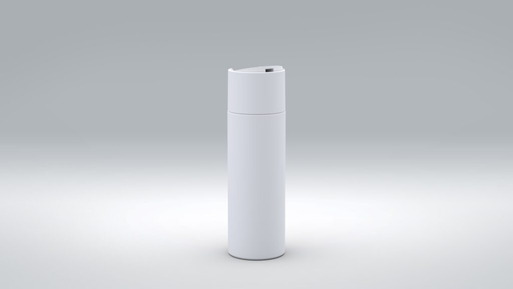 Flasche 100ml PE Trend-Line Classic + Disc-Top PP|PP glatt Classic-Line