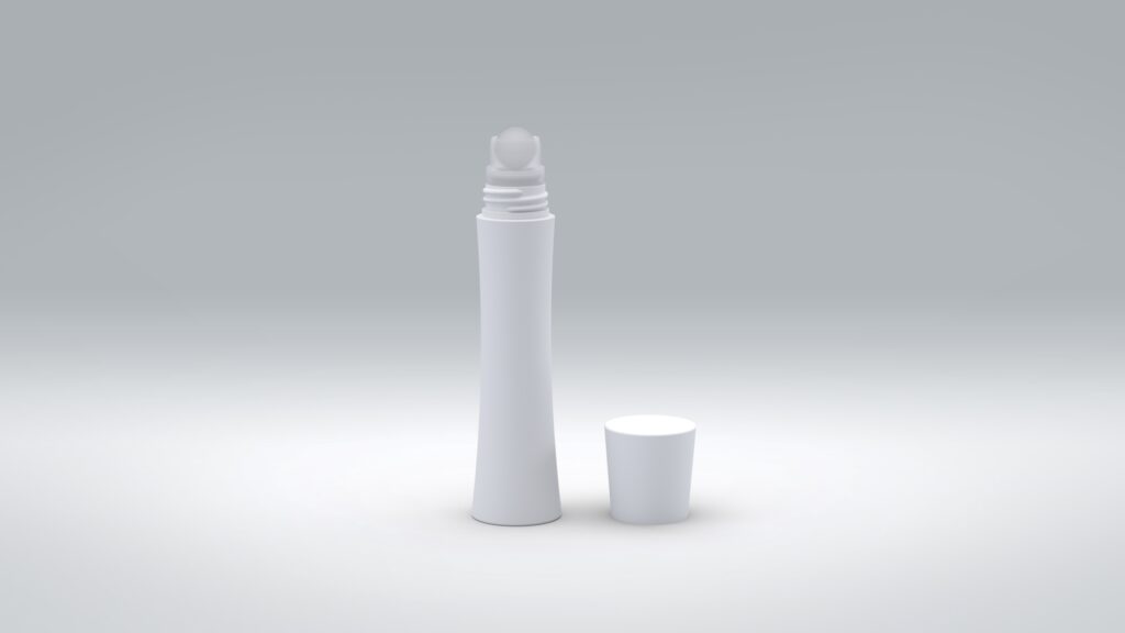 Flasche 15ml PE Kleopatra + Schraubkappe Duroplast glatt Kleopatra