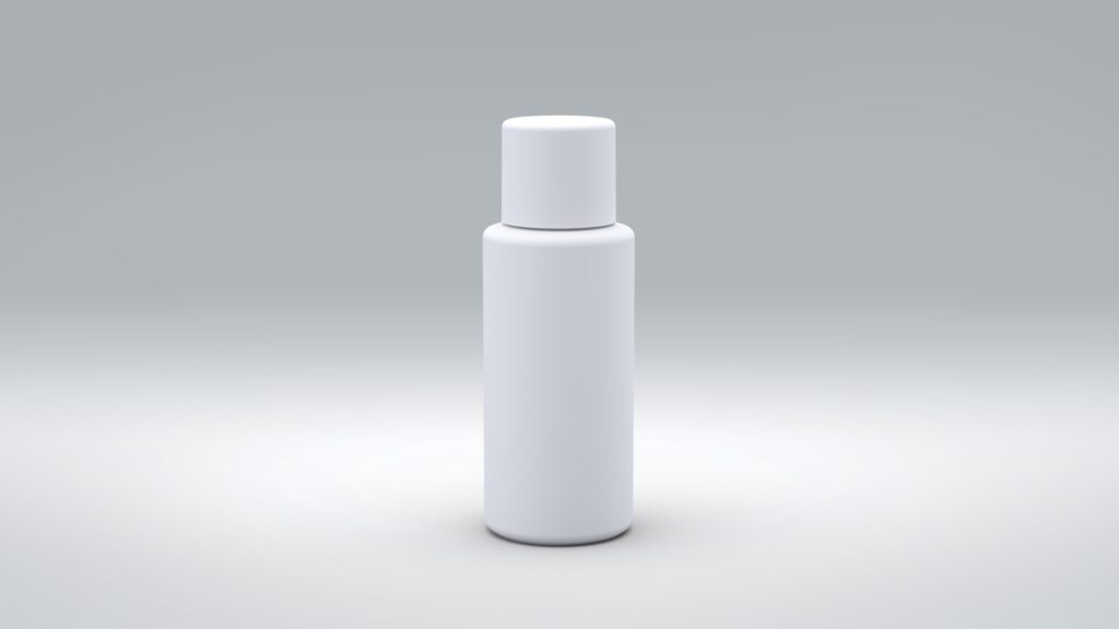 Flasche 15ml PE Trend-Line Classic + Schraubkappe - PP glatt Trend-Line
