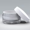 Unterteil 50ml SAN|PP glatt Drop-Line + Schraubdeckel PP glatt Pro-Line