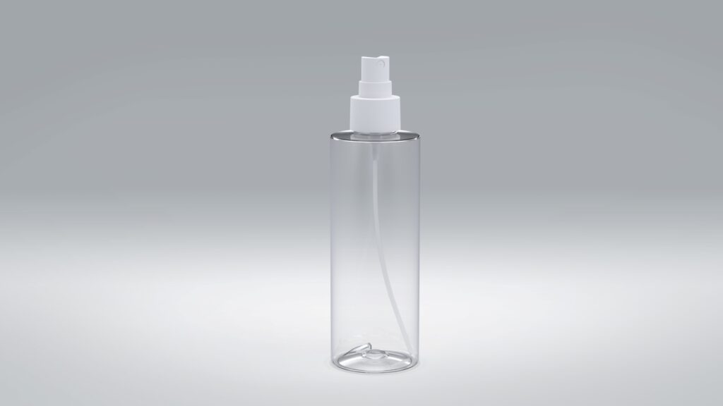 Flasche 200ml PET - 19,5 g Trend-Line 2.0 + Zerstäuber Hub 0,2ml PP|PE -