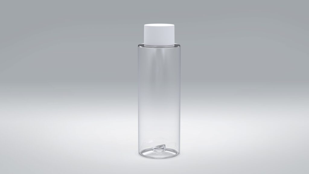 Flasche 200ml PET - 19,5 g Trend-Line 2.0 + Schraubkappe PP|PE glatt -