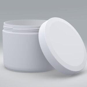 Unterteil 500ml PP glatt Care-Light-Line + Schraubdeckel PP glatt Care-Light-Line